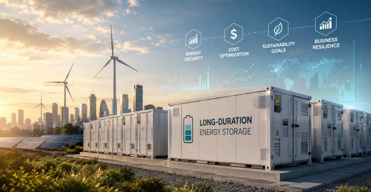 Long-Duration Storage Is Moving Beyond Lithium-Ion